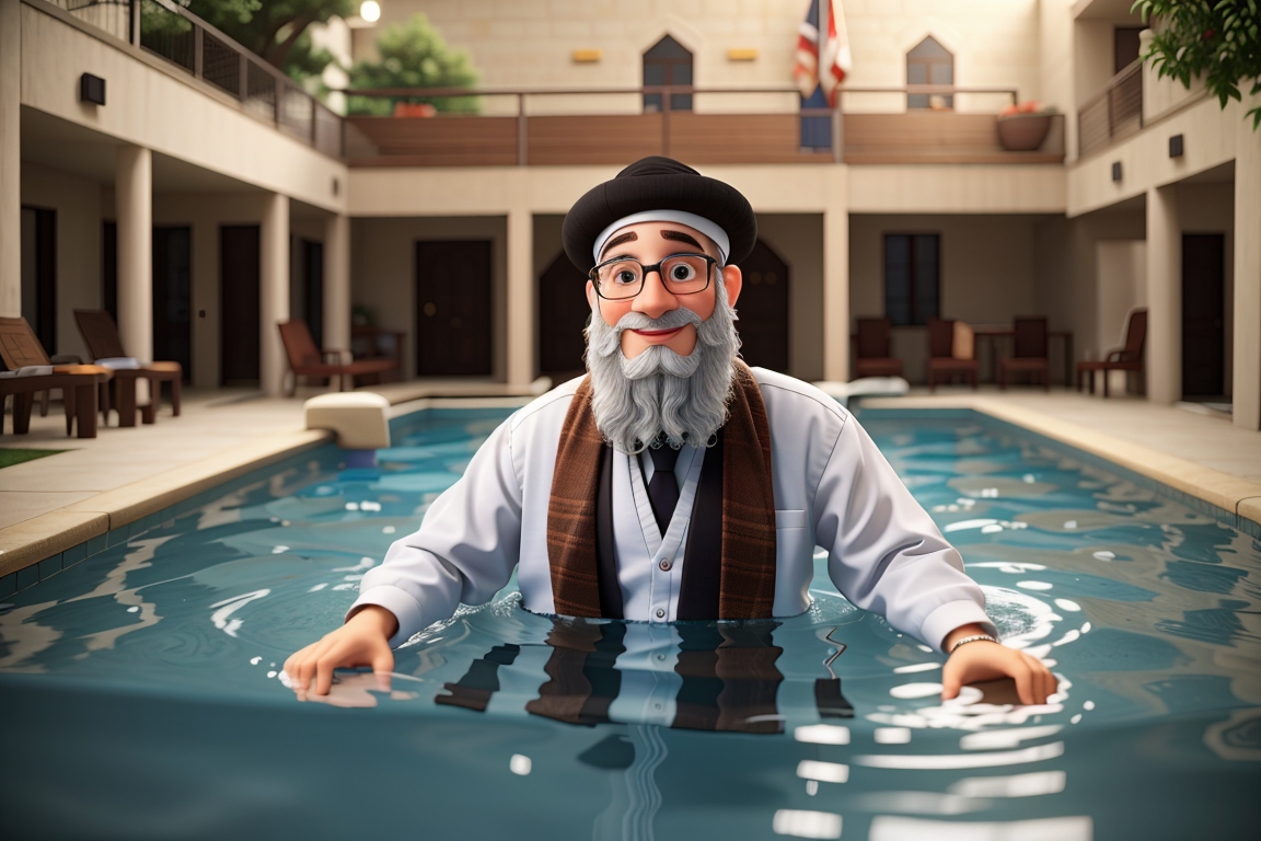 3D_Animation_Style_A_Jewish_rabbi_swims_in_the_pool_3.jpg