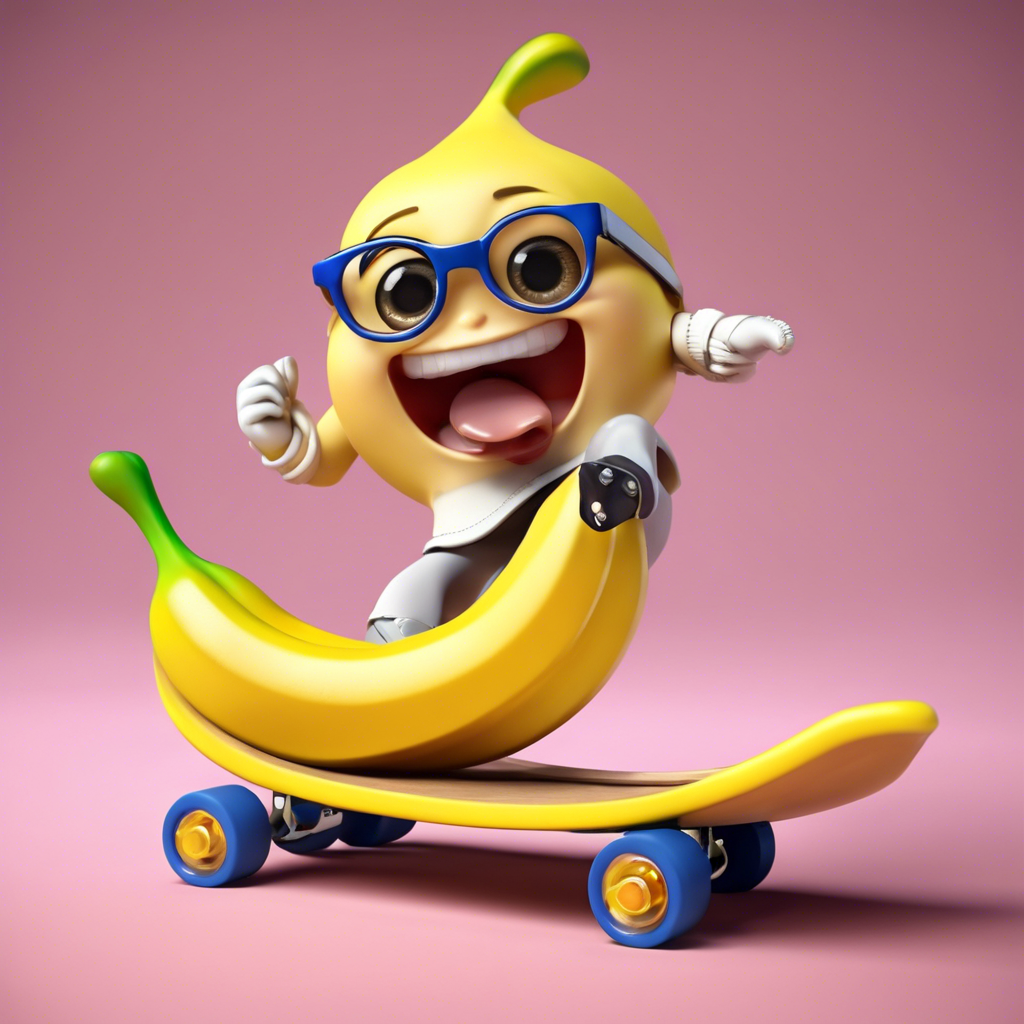 415309_Banana Chibi, skating on a miniature slide, sticks_xl-1024-v1-0.png