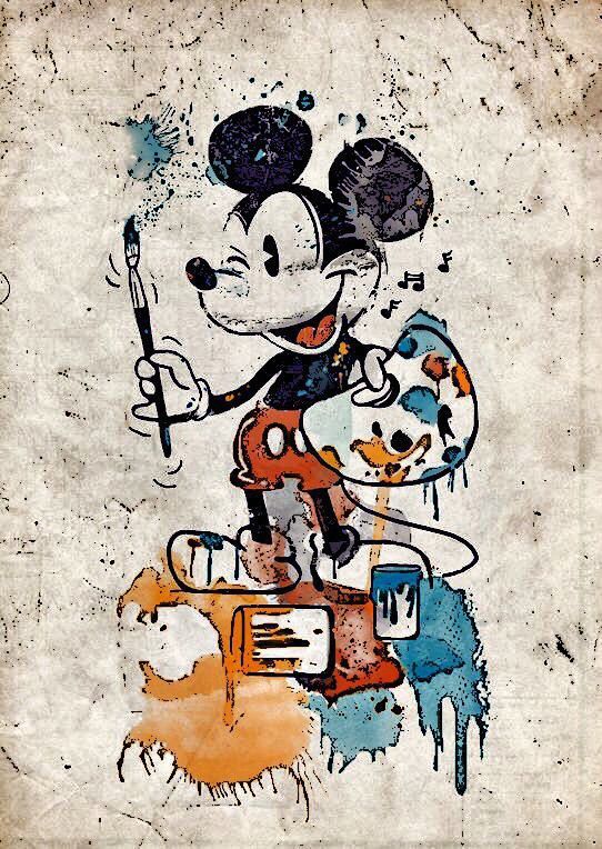 Arty Mickey Mouse - #Arty #DisneyWallpapersMickeyMouse #mickey #Mouse (1).jpg