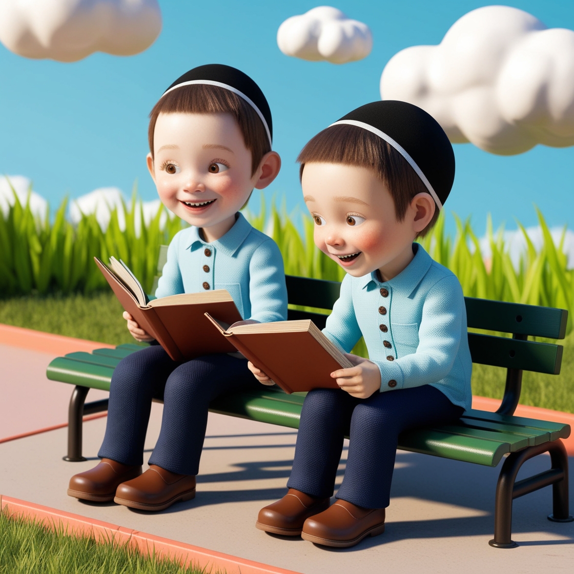 Default_3D_digital_illustration_of_2_young_children_sitting_ou_2.jpg