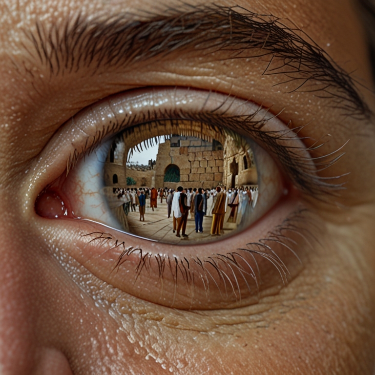 Default_A_clear_and_large_reflection_of_the_Western_Wall_in_Je_1.jpg