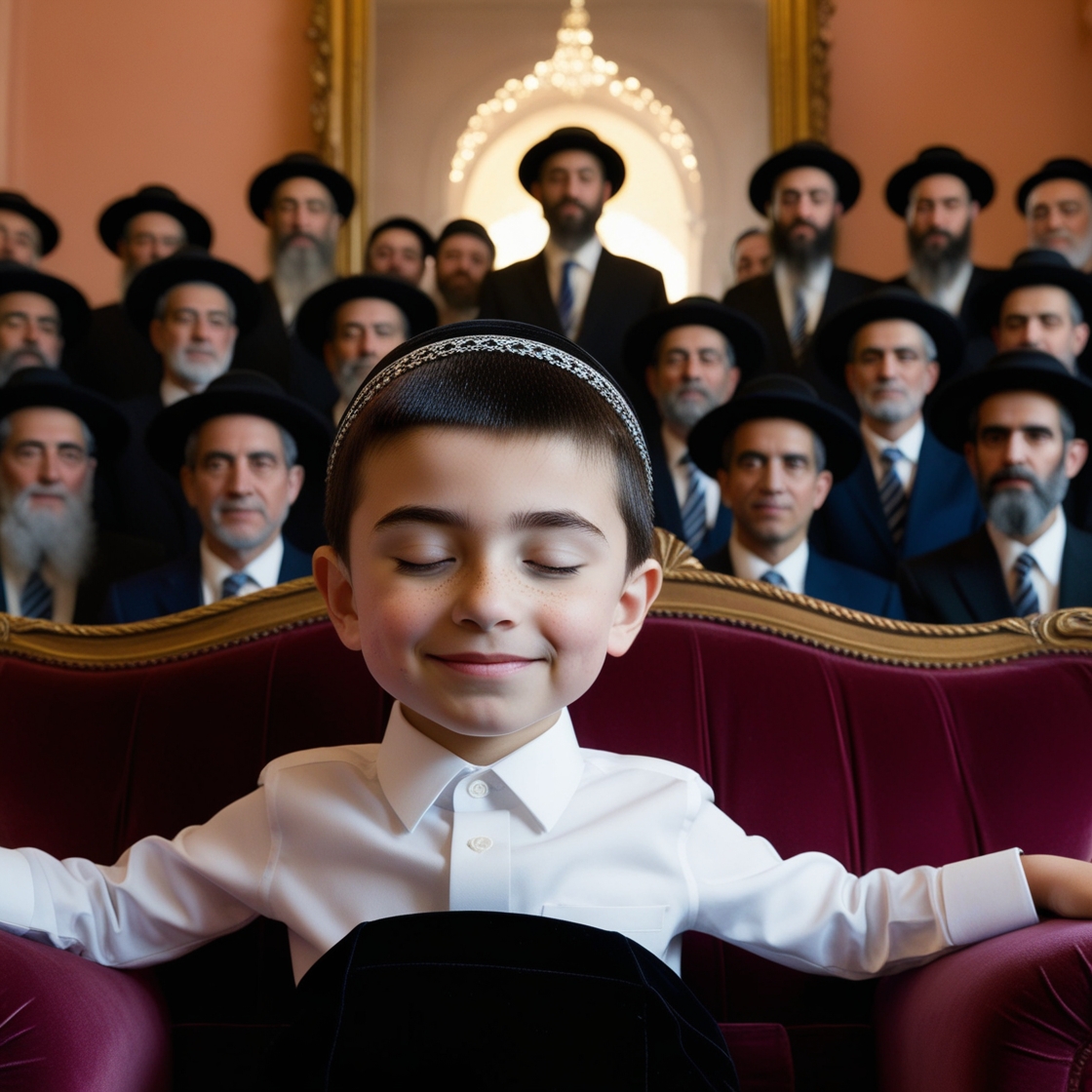 Default_A_serene_Orthodox_Jewish_boy_sits_comfortably_on_a_plu_0.jpg