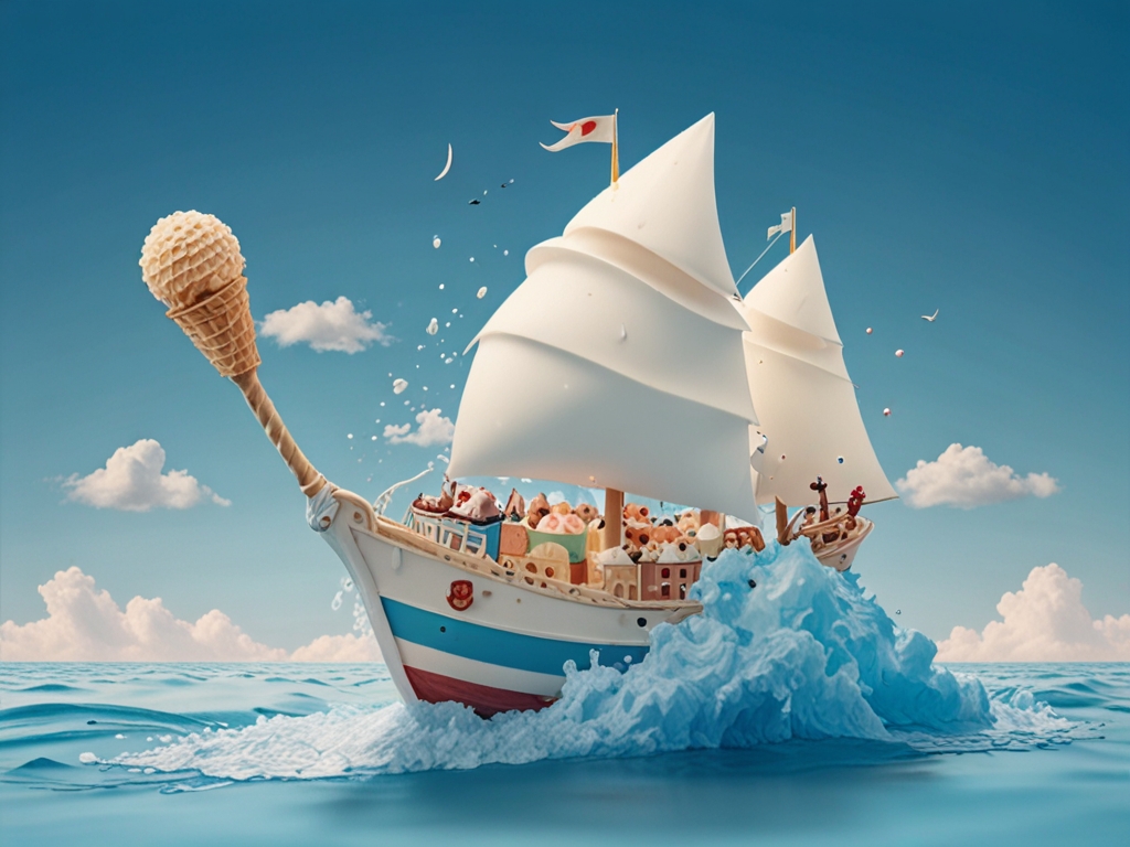 Default_A_ship_sailed_in_the_sea_in_the_shape_of_an_ice_cream_0.jpg
