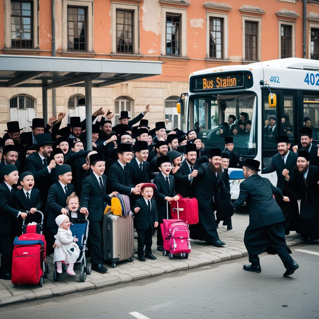 Default_A_small_bus_stop_in_the_background_of_old_buildings_is_0.jpg