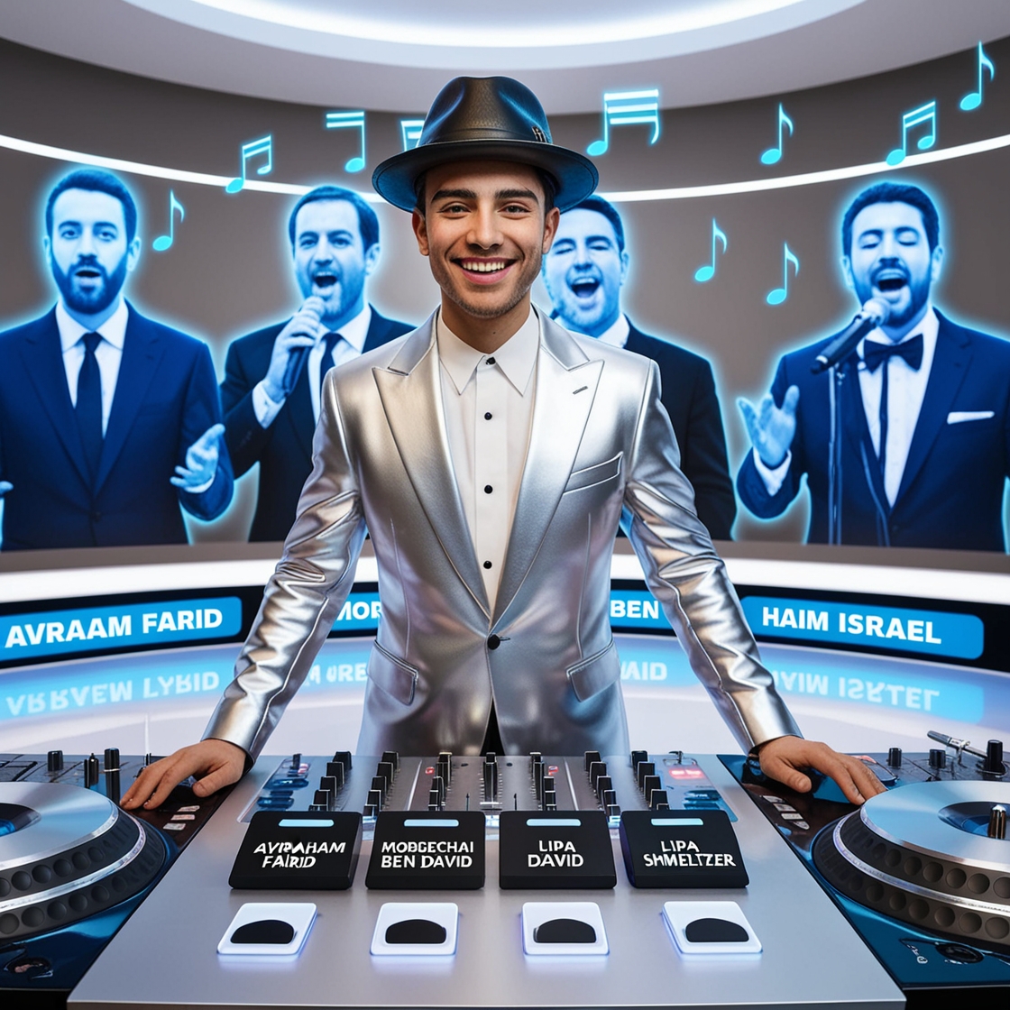 Default_A_smiling_young_DJ_dressed_in_a_shiny_silver_suit_and_1.jpg