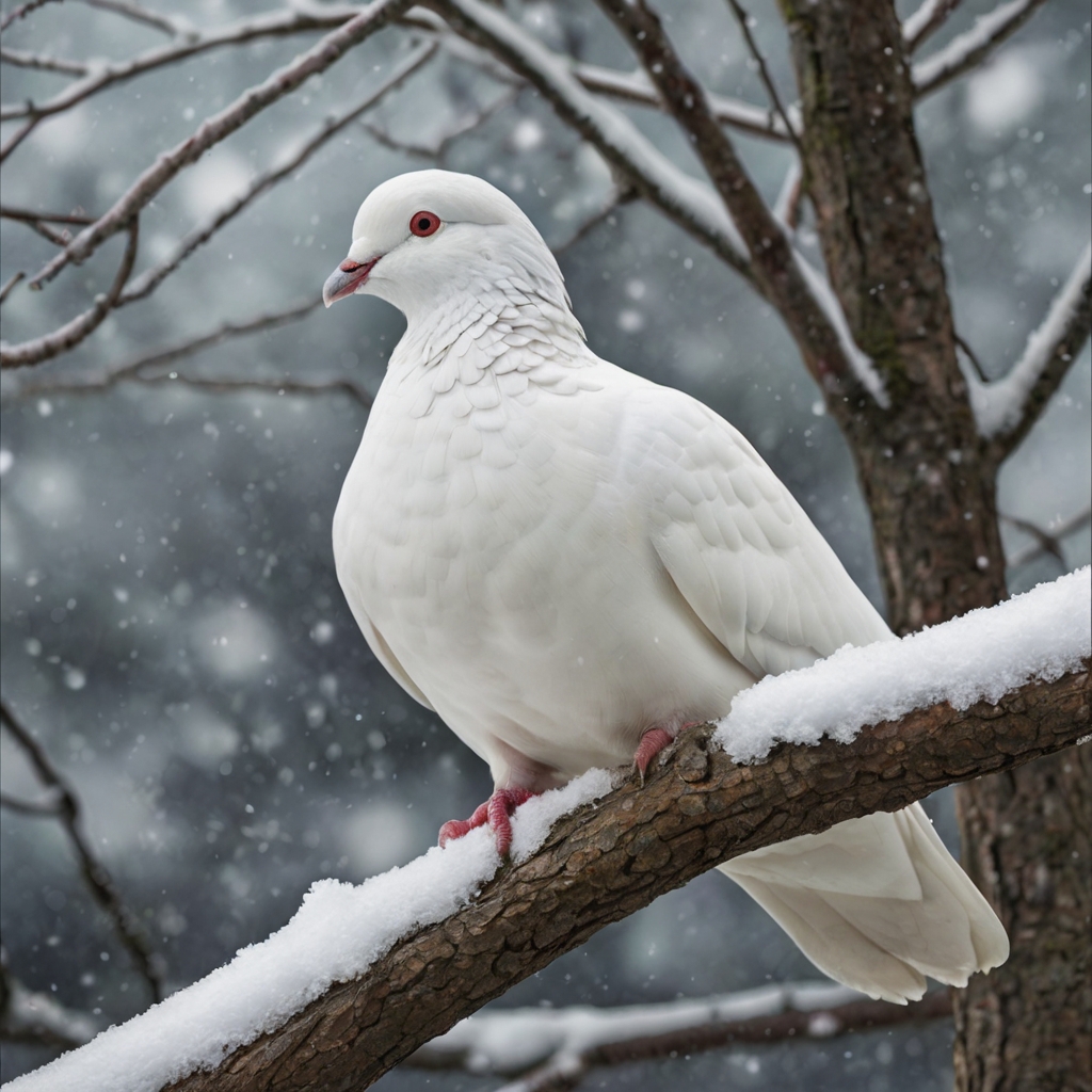 Default_A_white_pigeon_sits_on_a_tree_in_the_snow_3.jpg