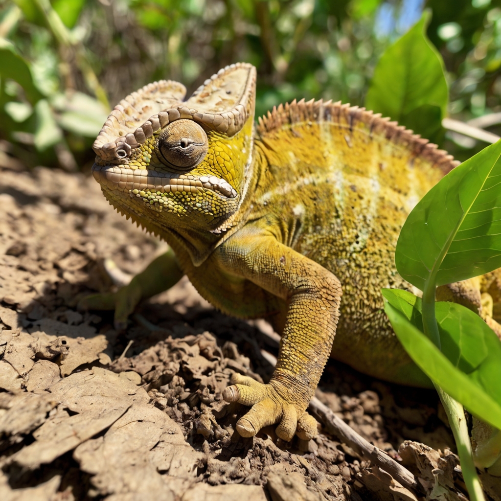 Default_A_yellowbrown_chameleon_is_among_green_leaves_and_ther_1 (1).jpg