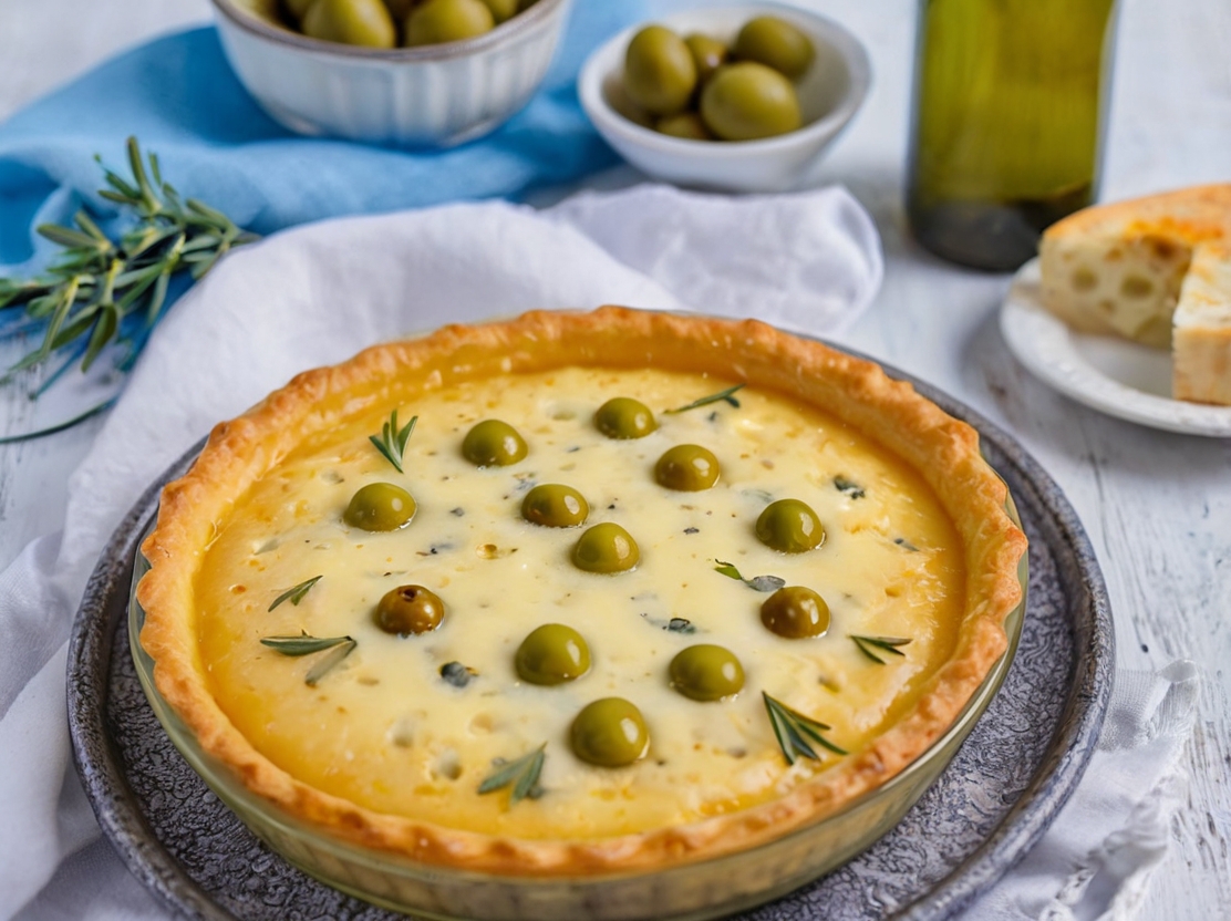 Default_Cheese_pie_with_green_olives_in_a_beautiful_tray_arran_1.jpg