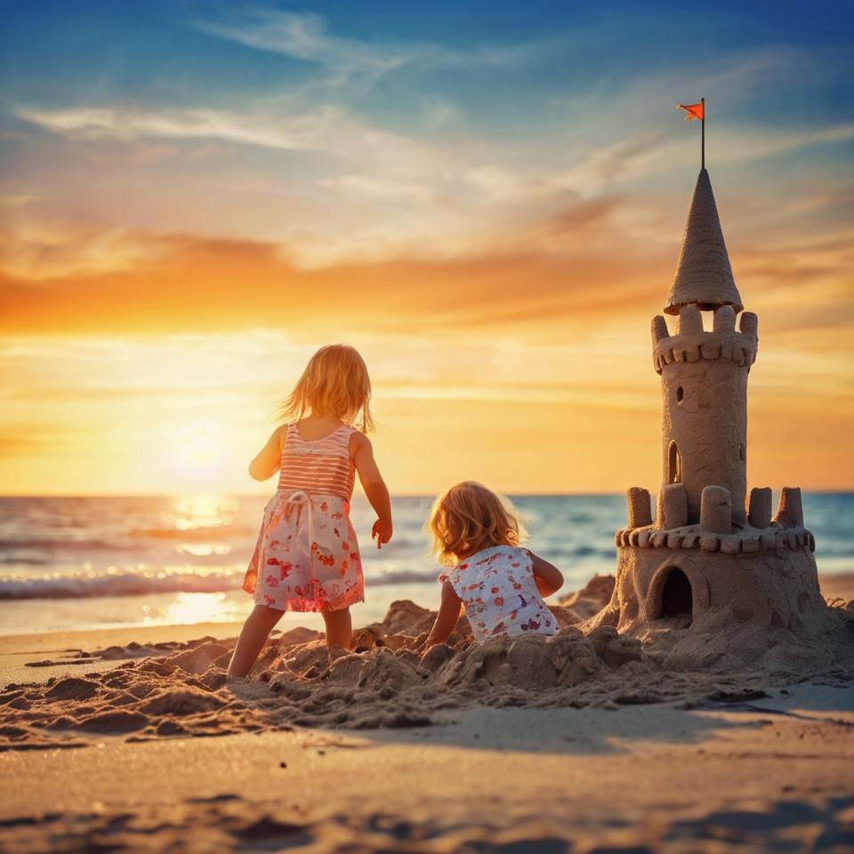 Default_Small_children_build_a_castle_in_the_sand_on_the_beach_0.jpg