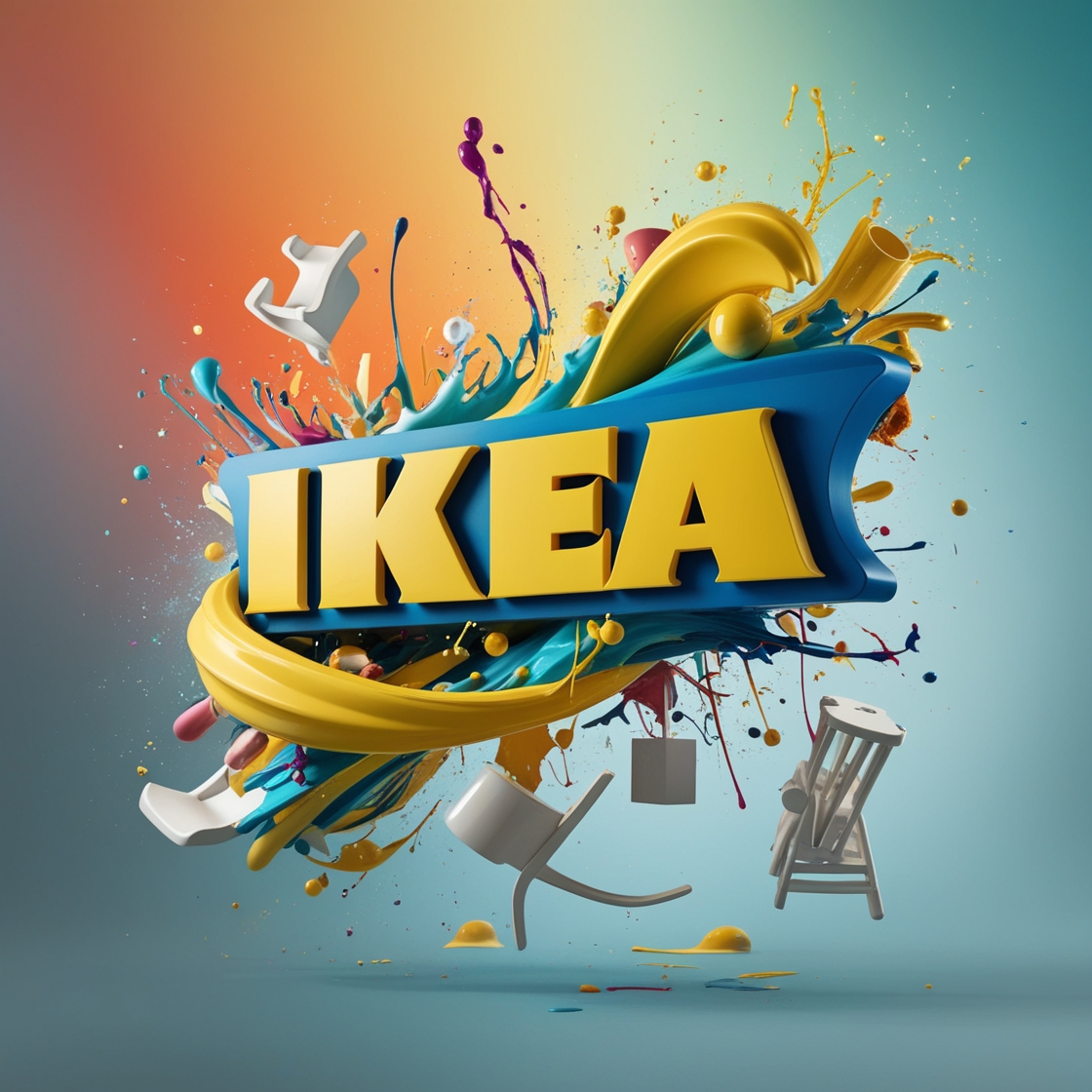 Default_Vibrant_yellow_and_white_extruded_logo_of_IKEA_reminis_3.jpg