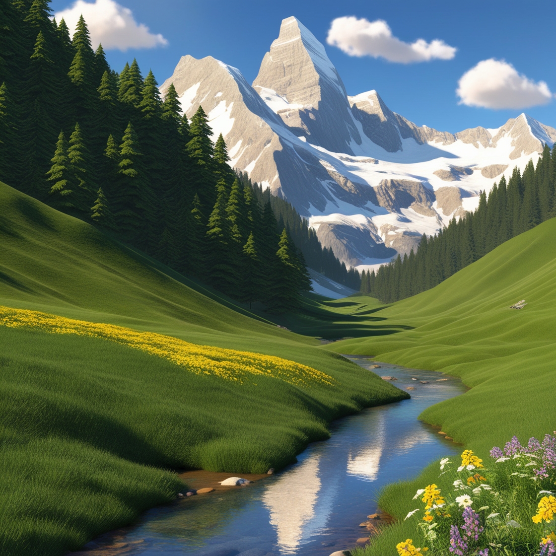 Leonardo_Phoenix_A_realistic_scene_of_the_Alps_during_the_day_2.jpg