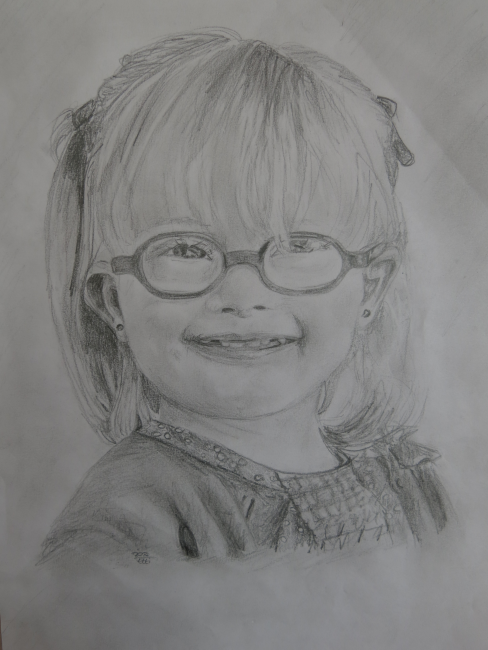 Sarale - A4 pencil drawing