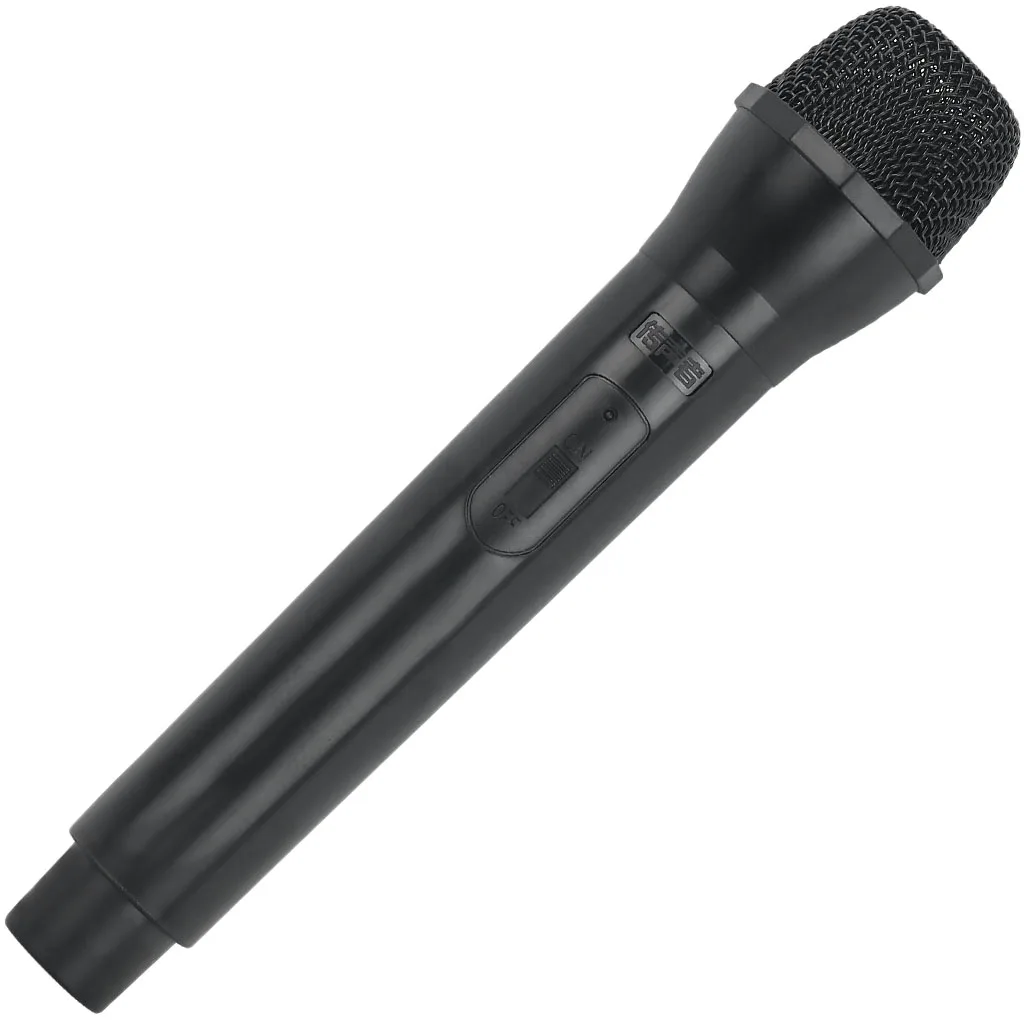 FAKE MICROPHONE, BLACK, MIC ACCESSORIES, KARAOKE PROP FANCY DRESS