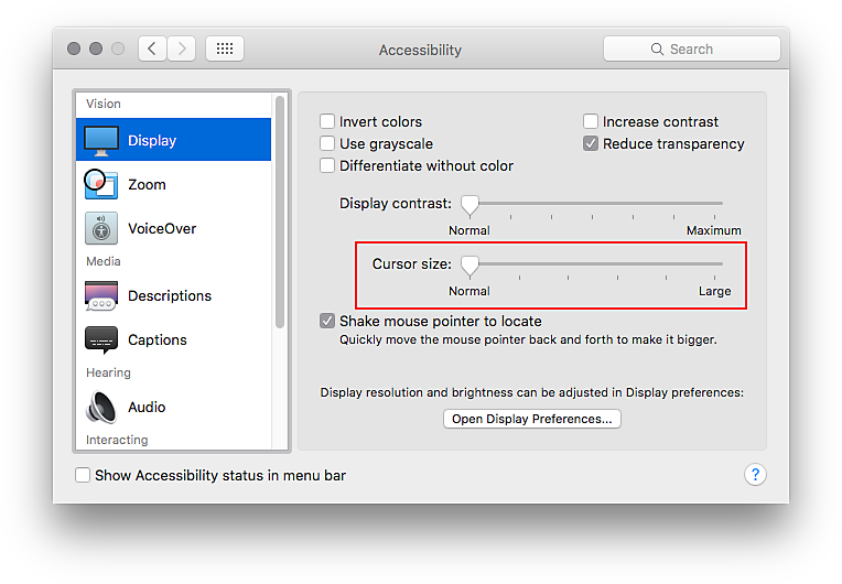 cursorsize-accessibility